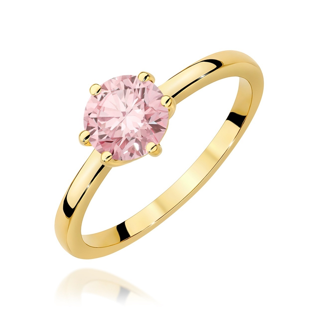 Inel Aur 9K cu Diamant Natural 1.00 ct