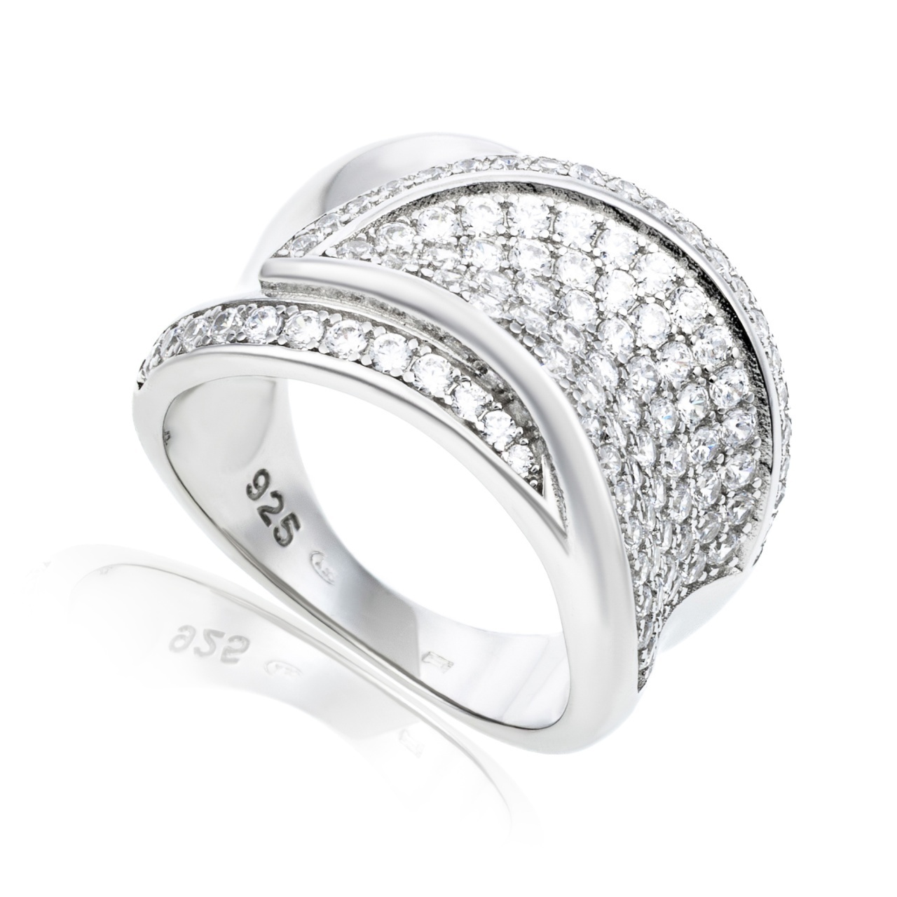 Inel Massive Rocks din Argint 925 7.3g