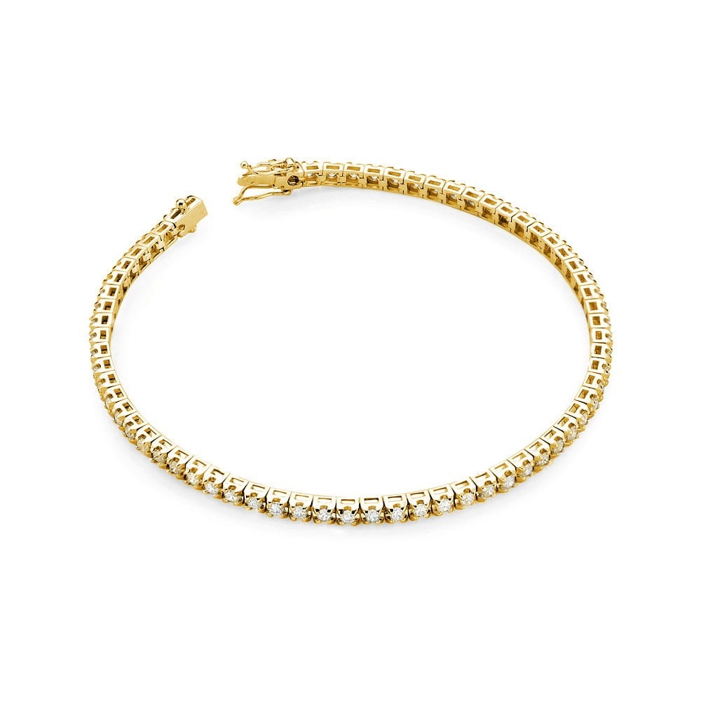 Bratara Aur 14K cu Diamante Naturale 1.98 ct