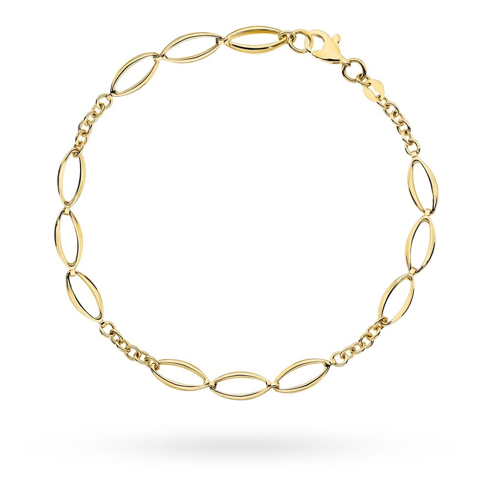 Bratara Aur 14k cu Model Oval
