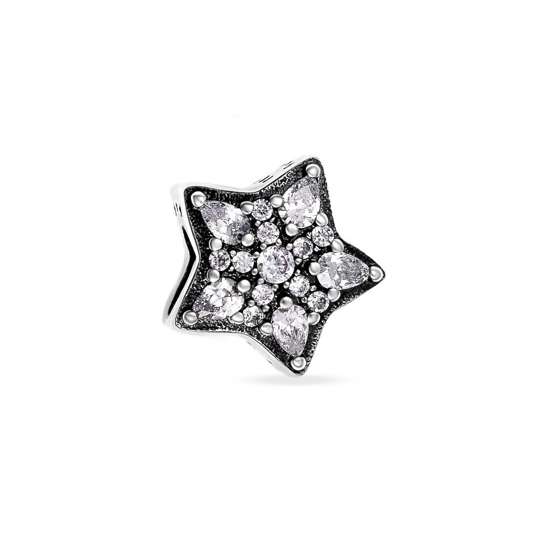 Charm din Argint 925 Star Crystal 2.72g