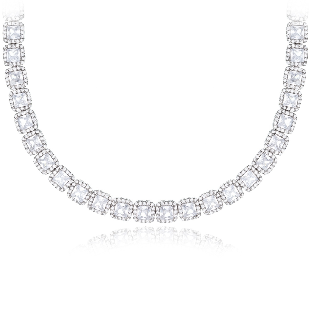 Colier Angel Grand Cubic Collection din argint 925 cu cristale