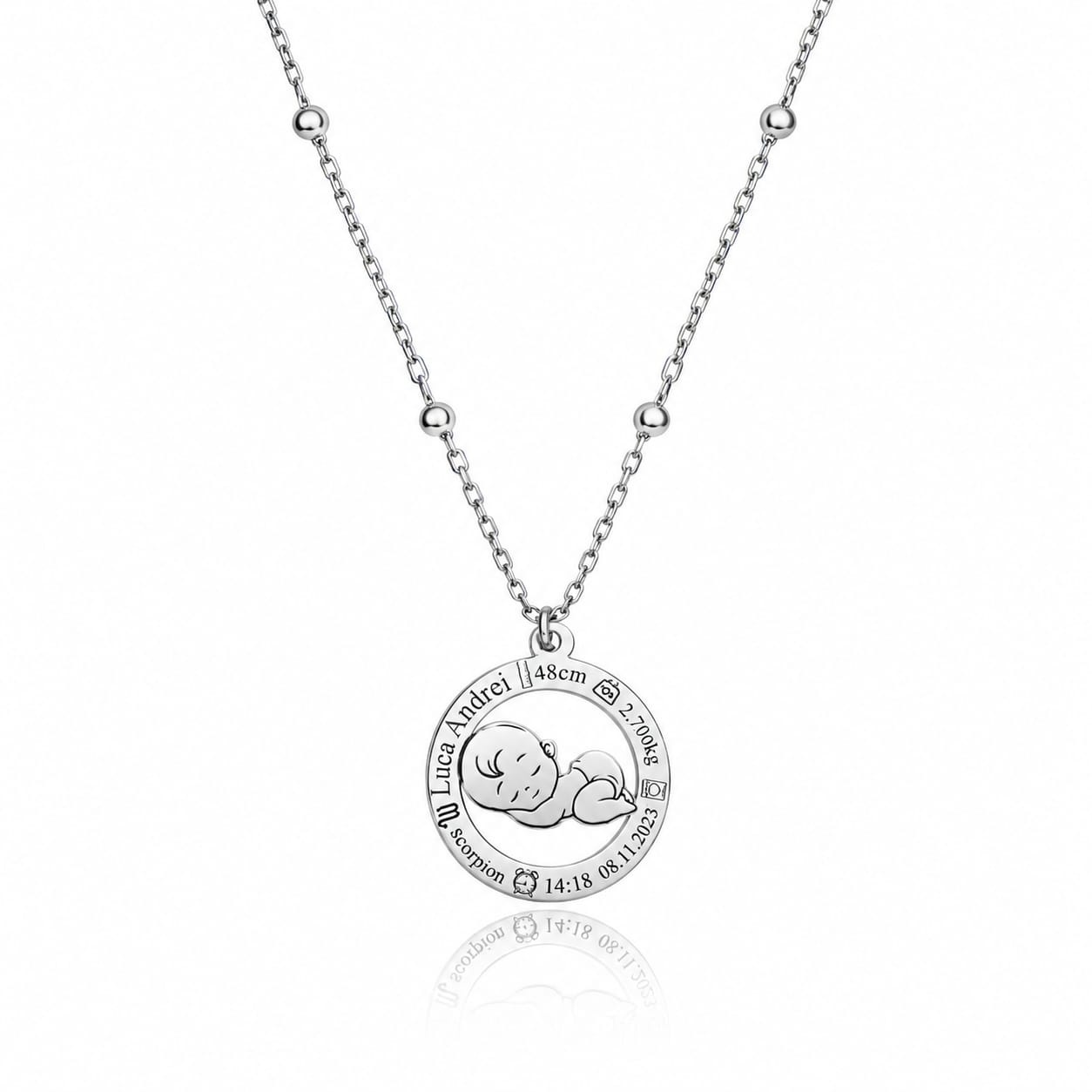 Colier Silver Baby din Argint 925
