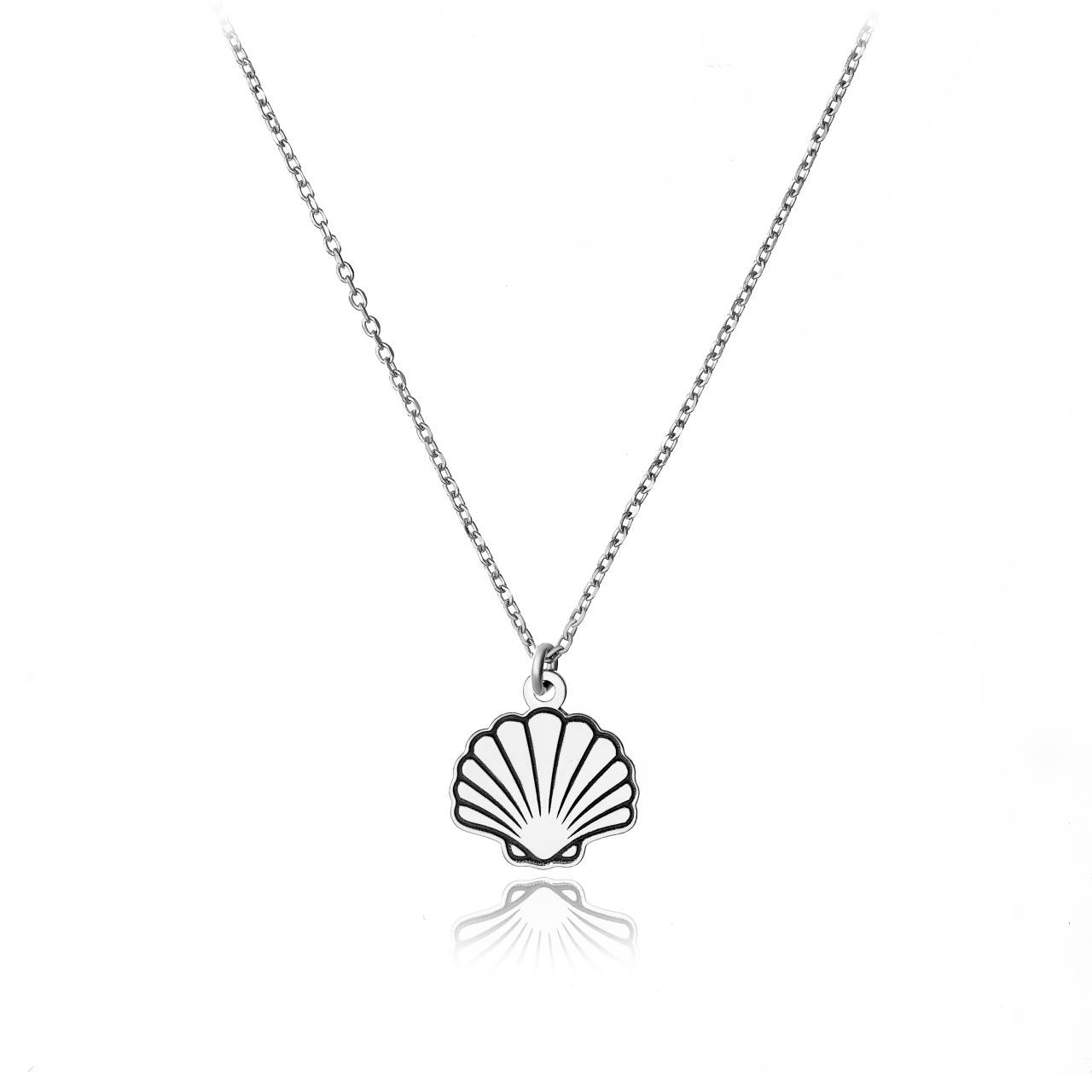 Colier Summer Shell cu Scoica din Argint 925