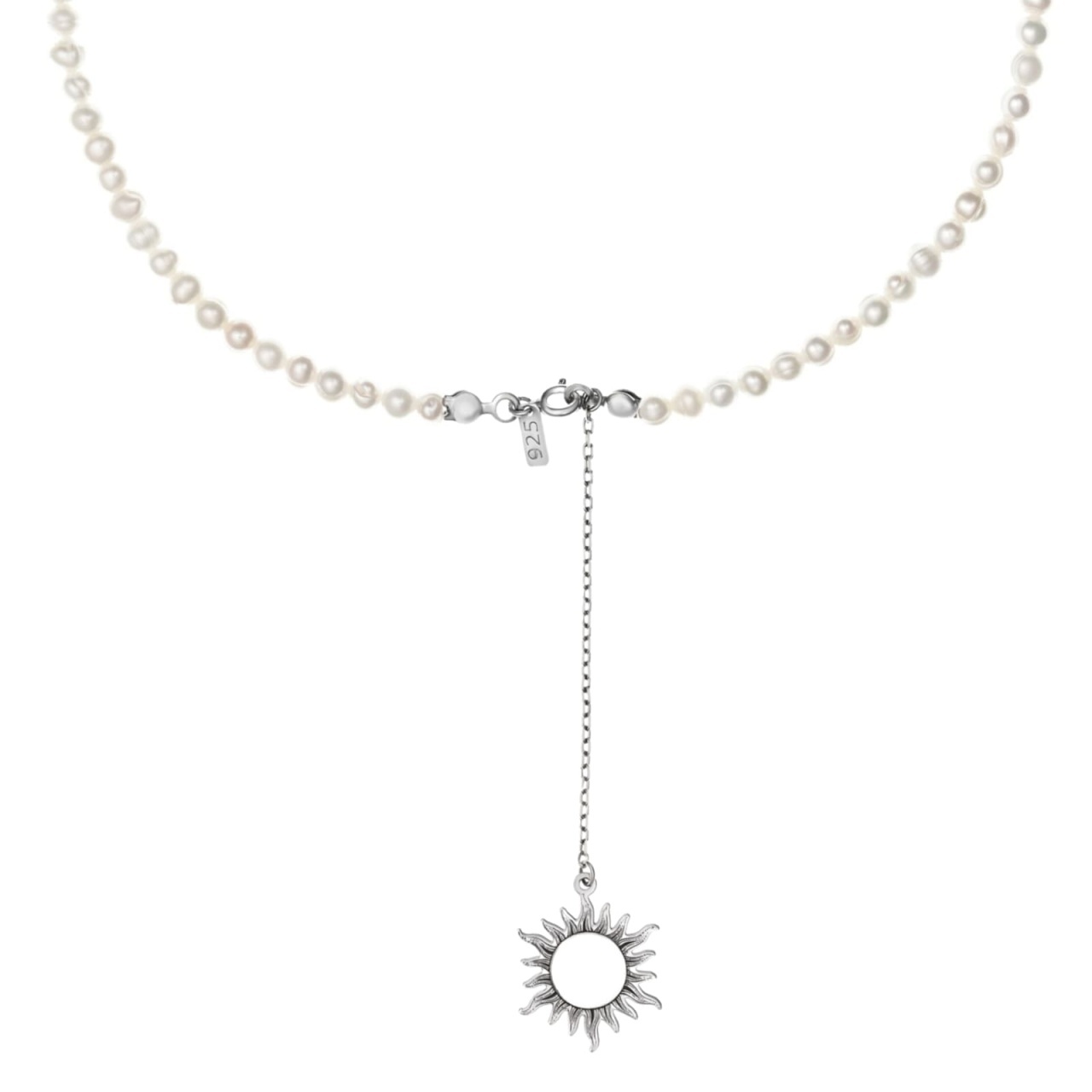 Colier Sun Pearl din Argint 925 cu Perle de Cultură