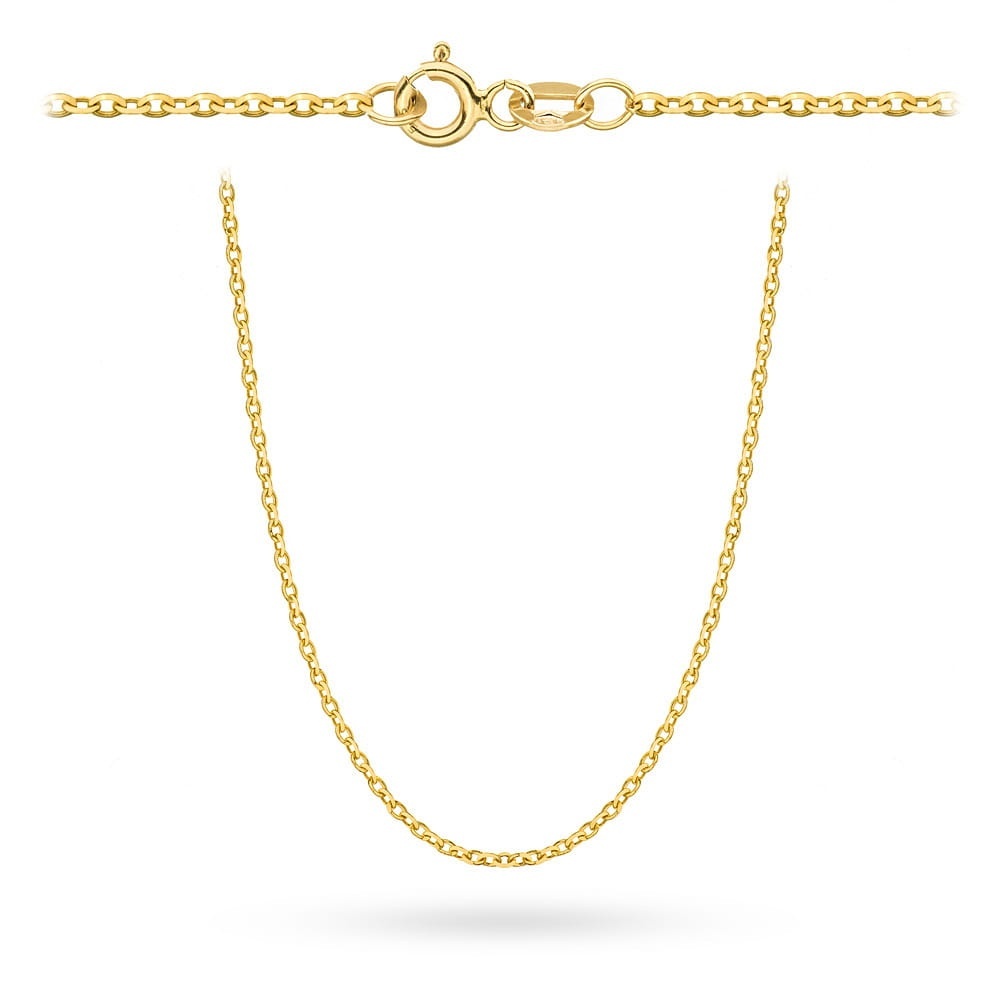 Lant Rolo Aur 14k, 70 cm