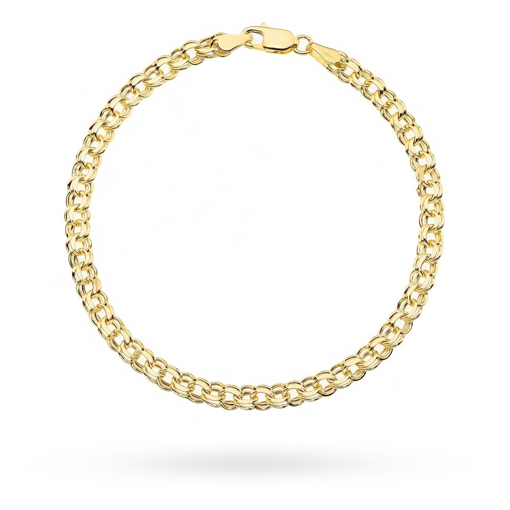 Brățară Din Aur 14K - Model Splot Garibaldi - 070