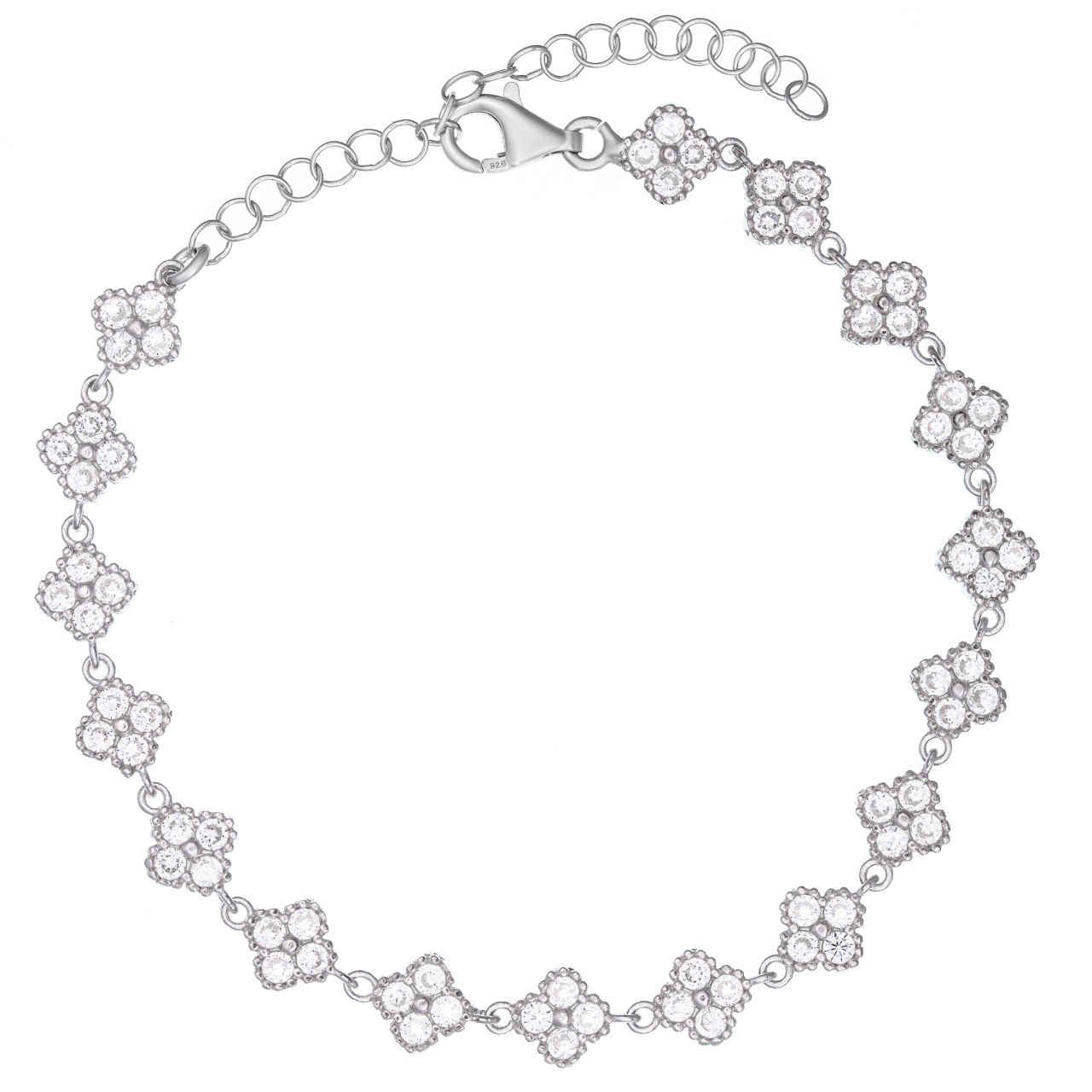 Bratara Elegance din argint 925 cu cristale