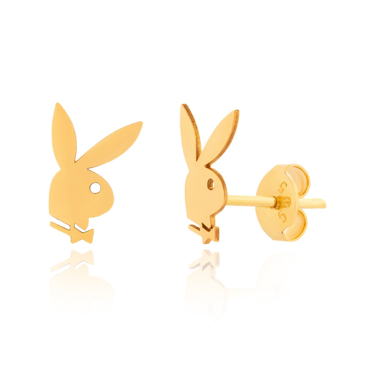 Cercei Playboy din AUR 14K
