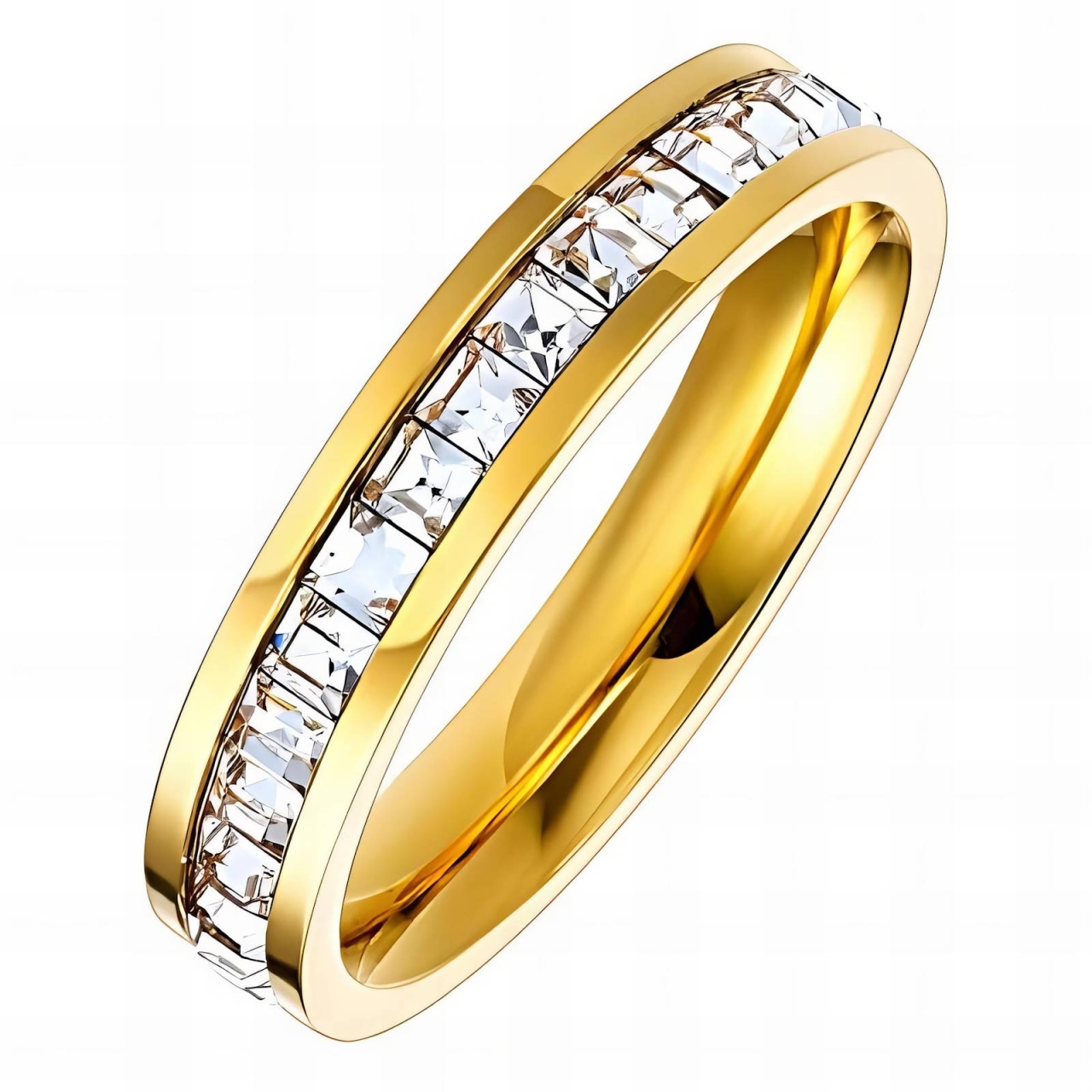 Inel Prestige din Inox placat cu AUR 18K M8/57
