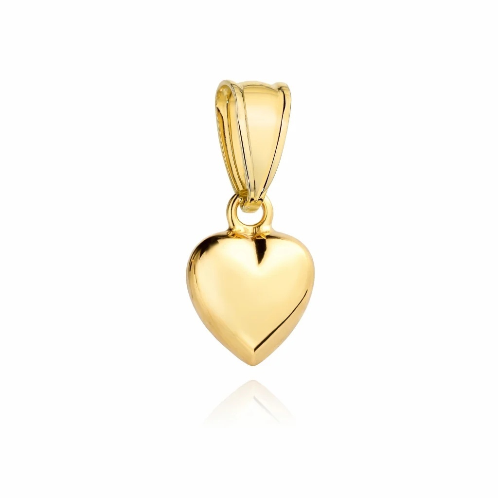 Pandantiv Aur 14K Inimioară Delicată
