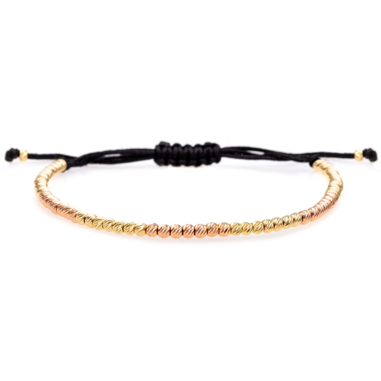 Bratara Goldy Rose cu bile din aur 14K