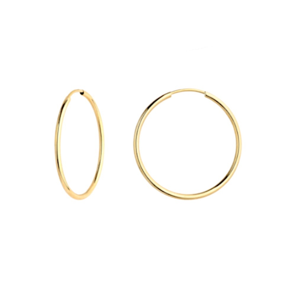 Cercei Creole Aur 14k, 3 cm