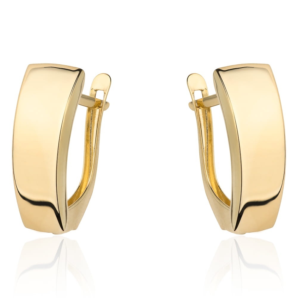 Cercei cu Inchizatoare Englezeasca - Aur 14k