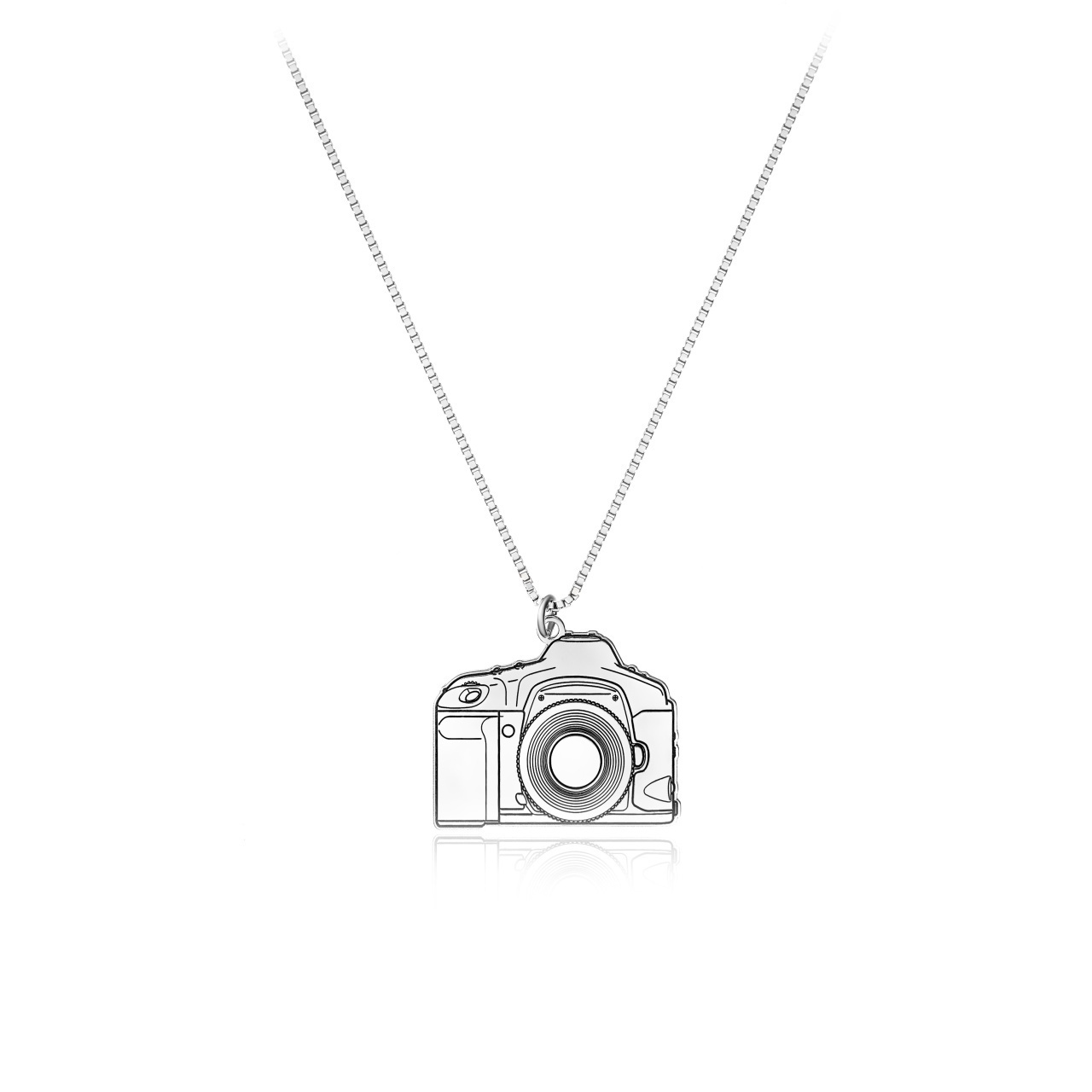 Colier cu lantisor box din Argint 925 Photography