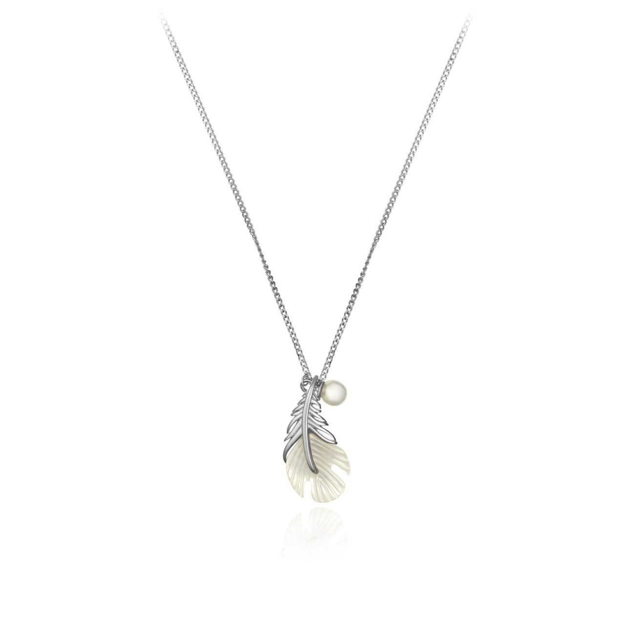 Colier din argint 925 Silver Feather