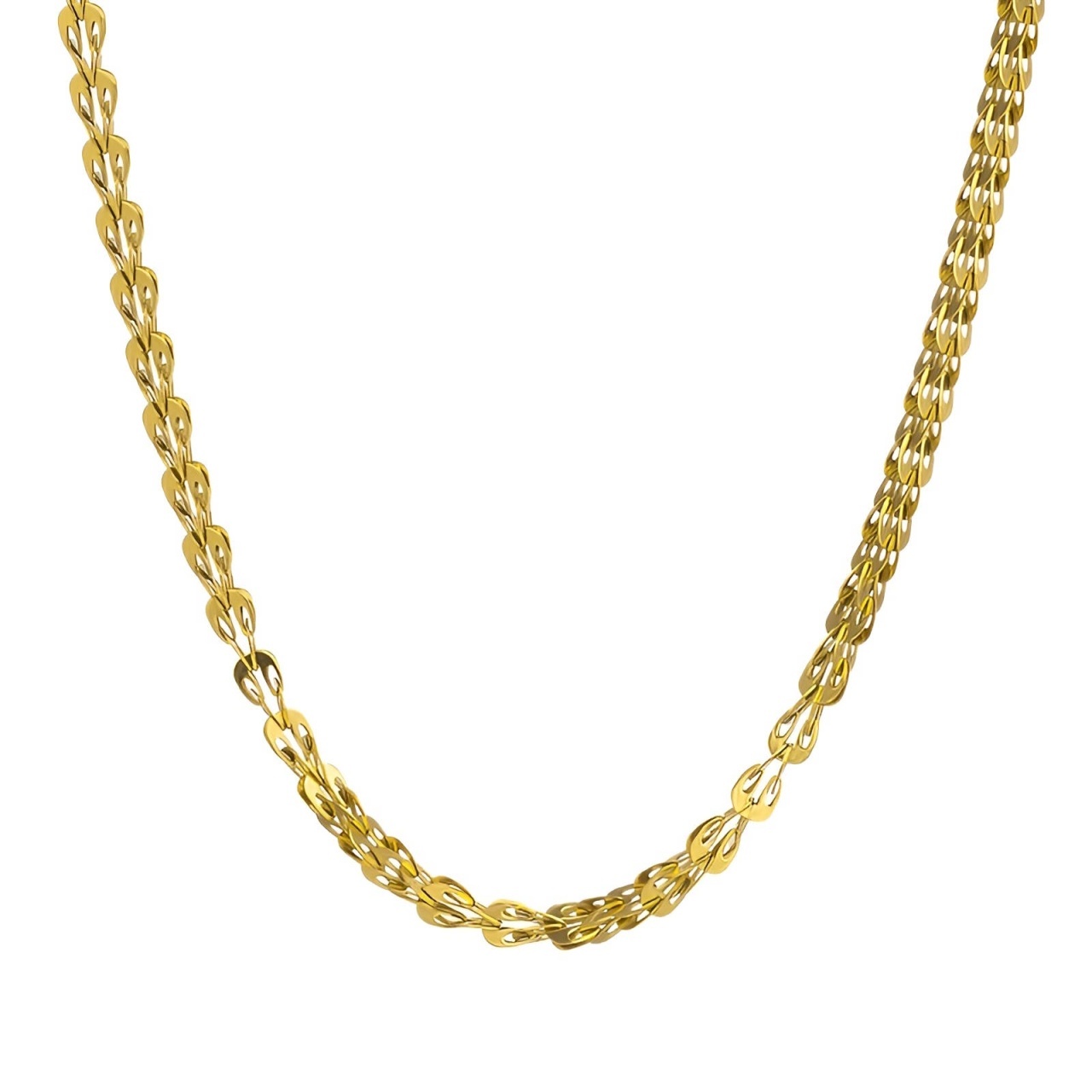 Colier Sparkle din Inox placat cu AUR 18K