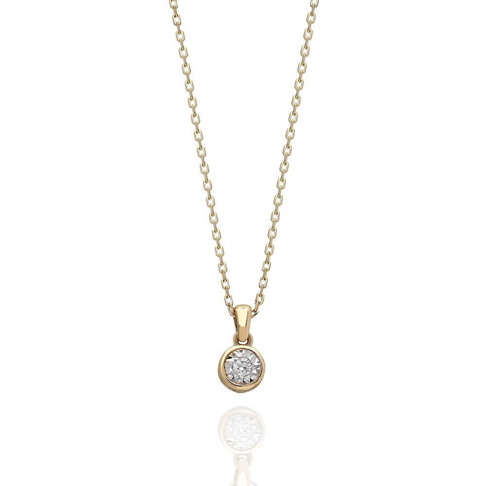 Colier Summers din AUR 14K cu Diamant
