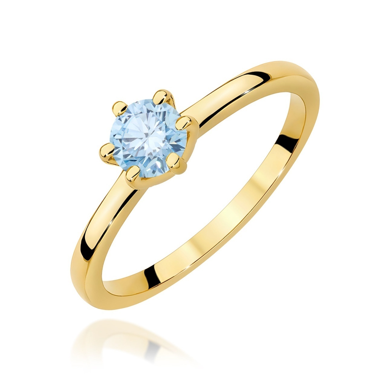Inel Aur 14K cu Diamant Natural 0.50 ct