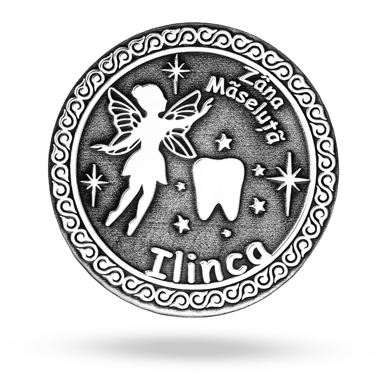 Moneda din Argint 2cm - Zana Maseluta II