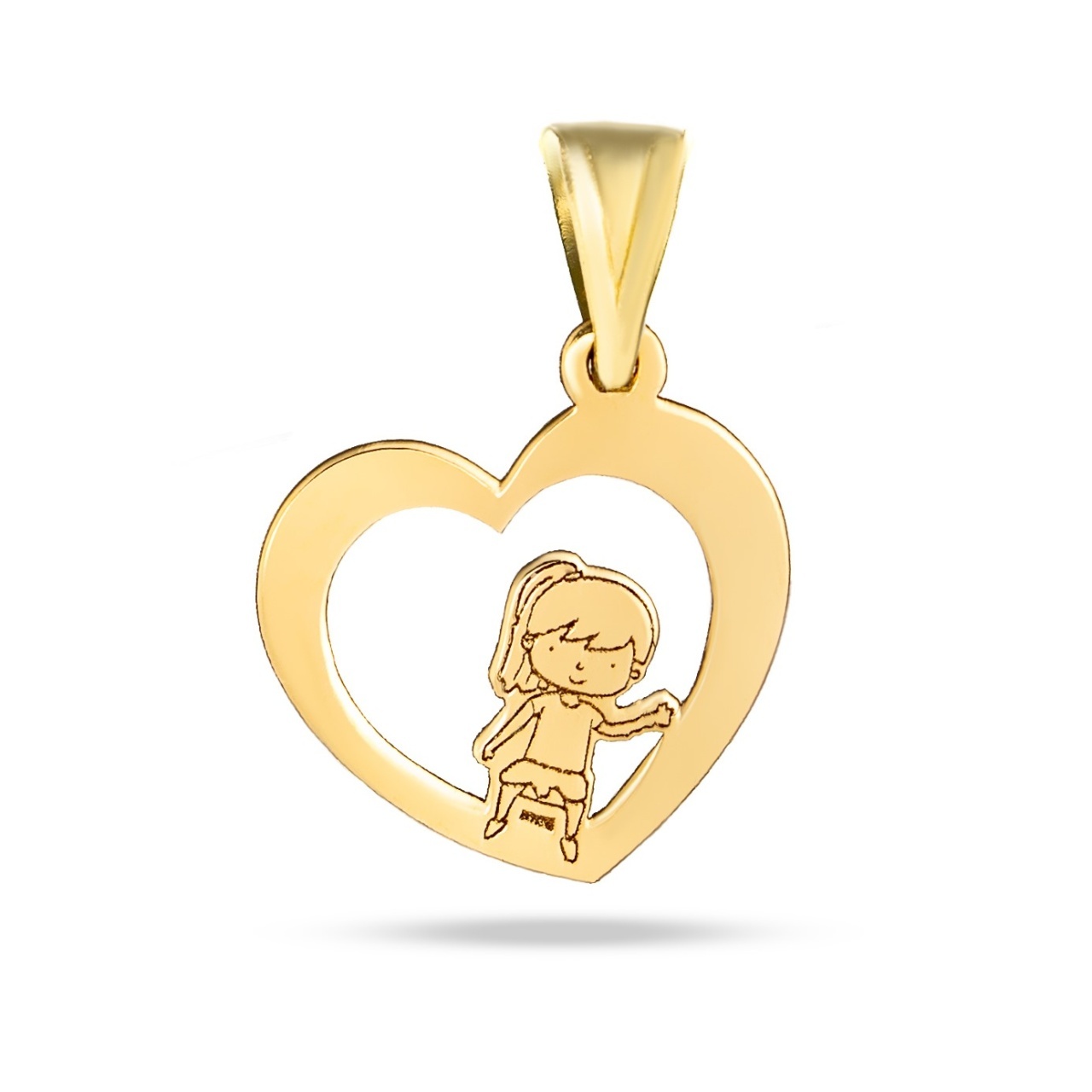 Pandantiv Golden Kids din Aur 14K