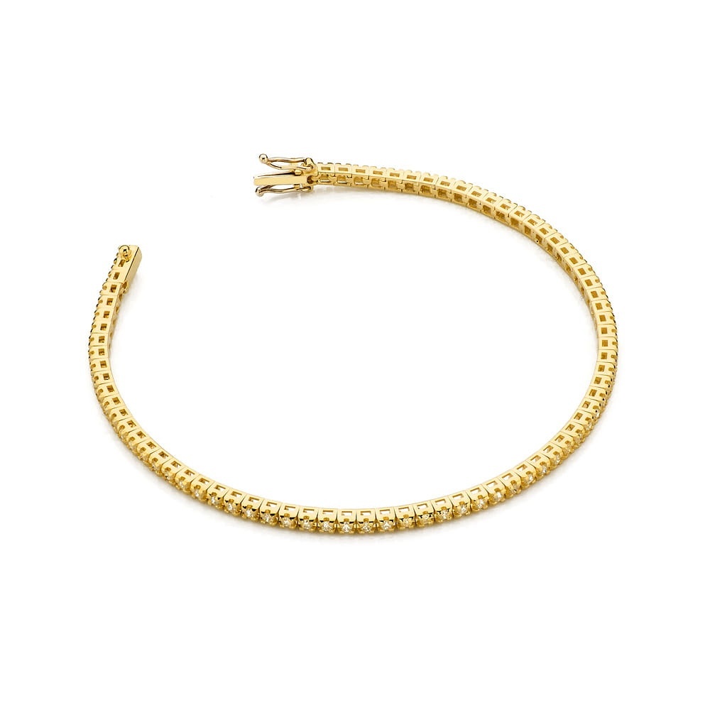 Bratara Aur 14K cu Diamante Naturale 1.07 ct