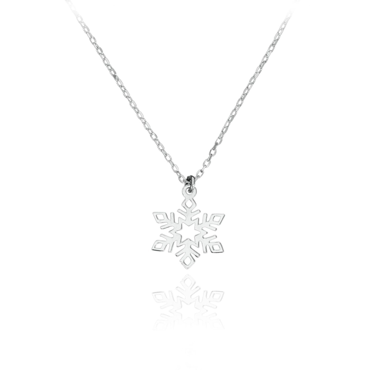 Colier Snow Flake din Argint 925