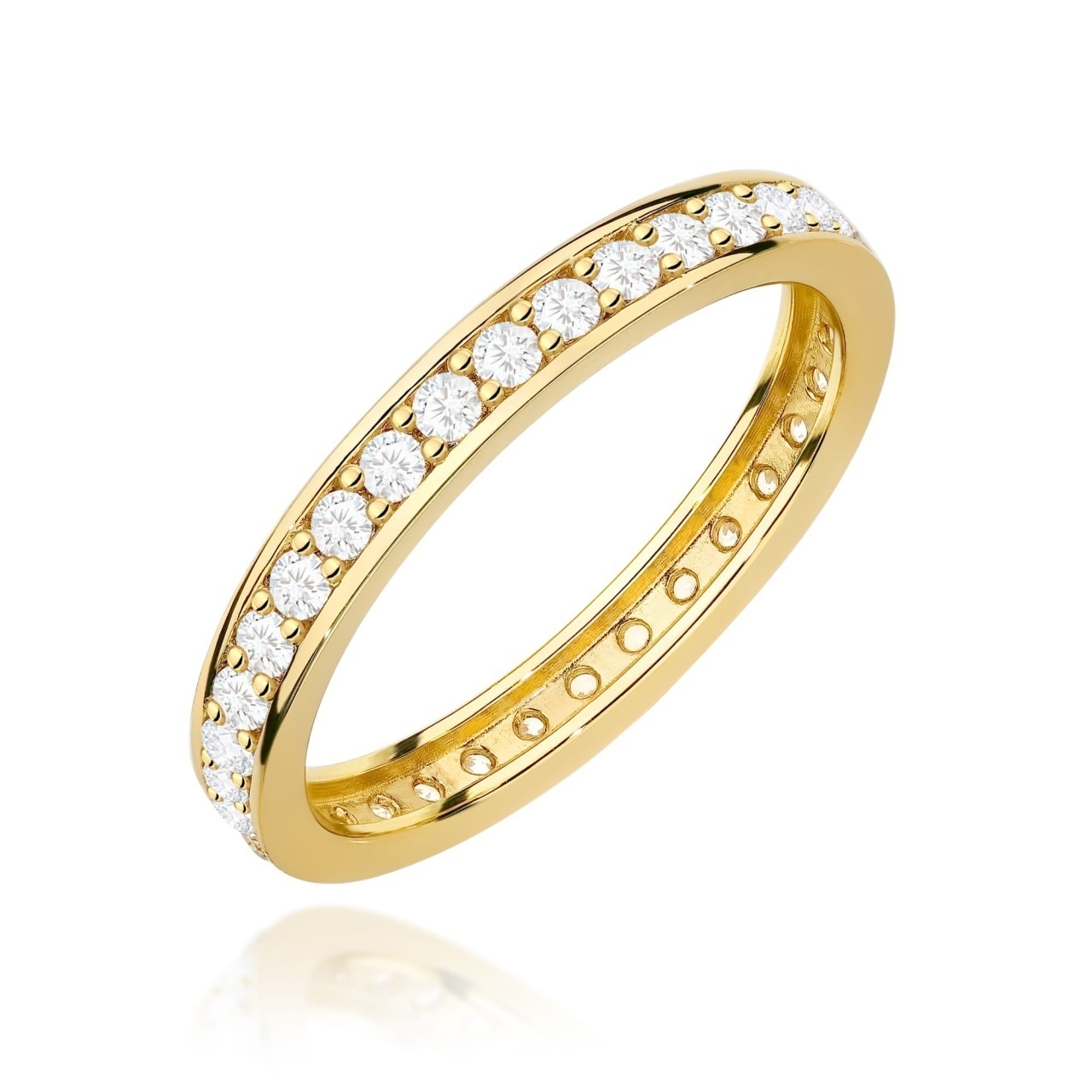 Inel Aur 14K cu Diamante Naturale 0.46 ct