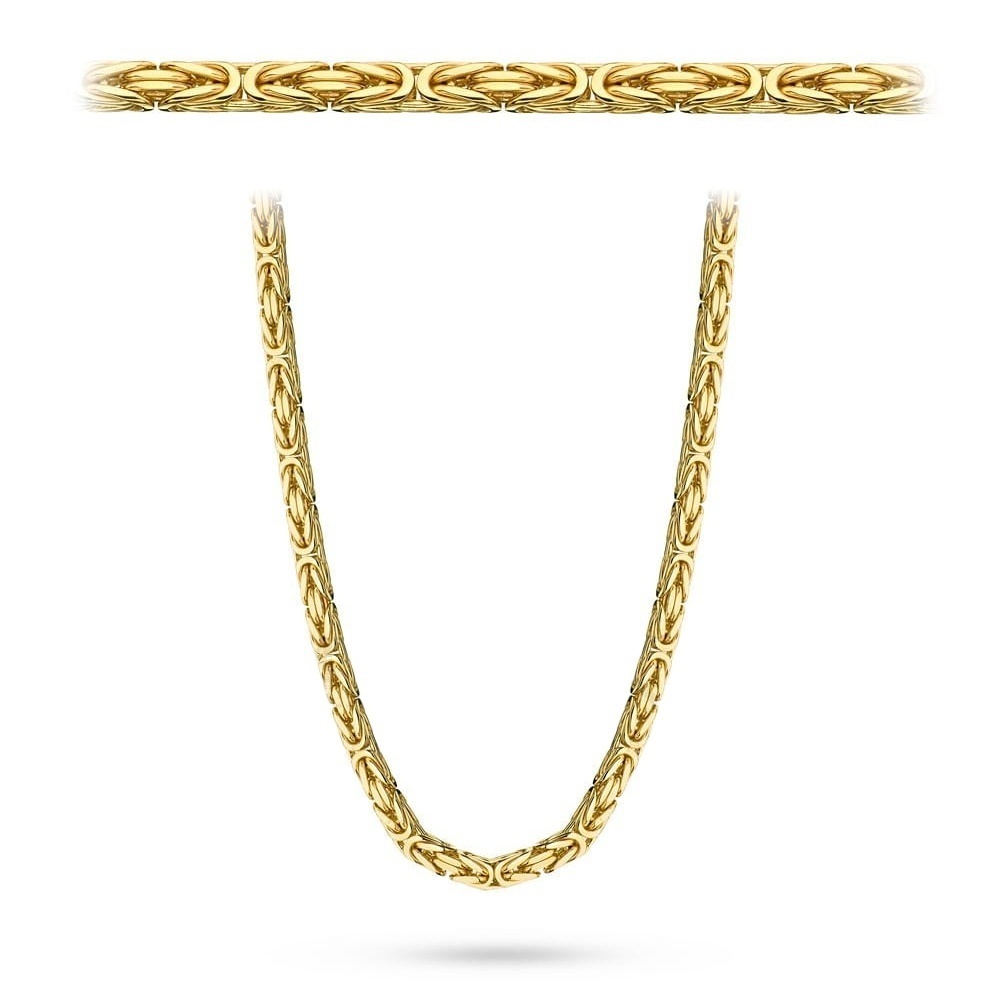 Lant Aur 14k, 55 cm