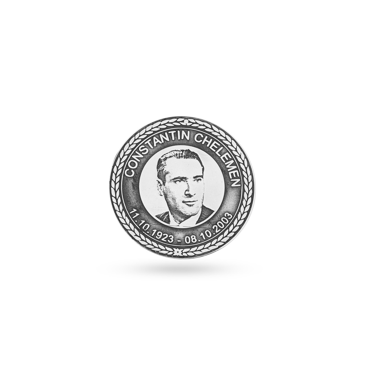 Moneda Comemorativa 3cm din Argint 925