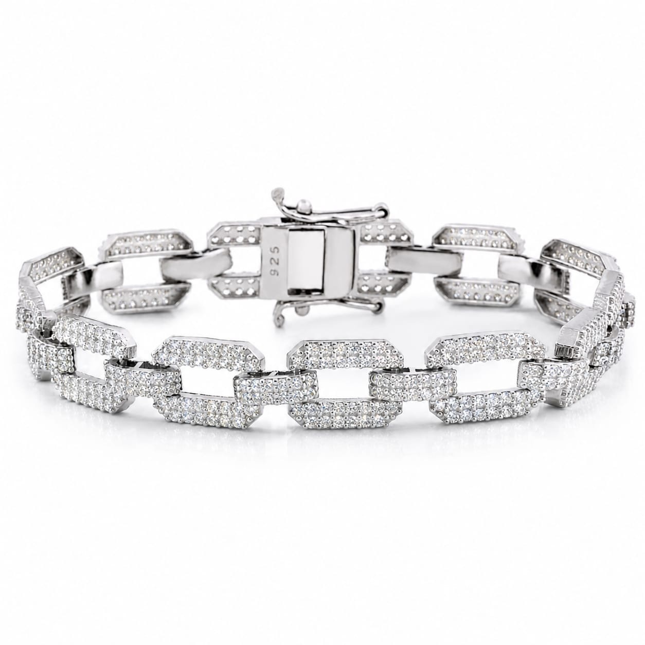 Bratara Midnight Glow din argint 925 cu cristale