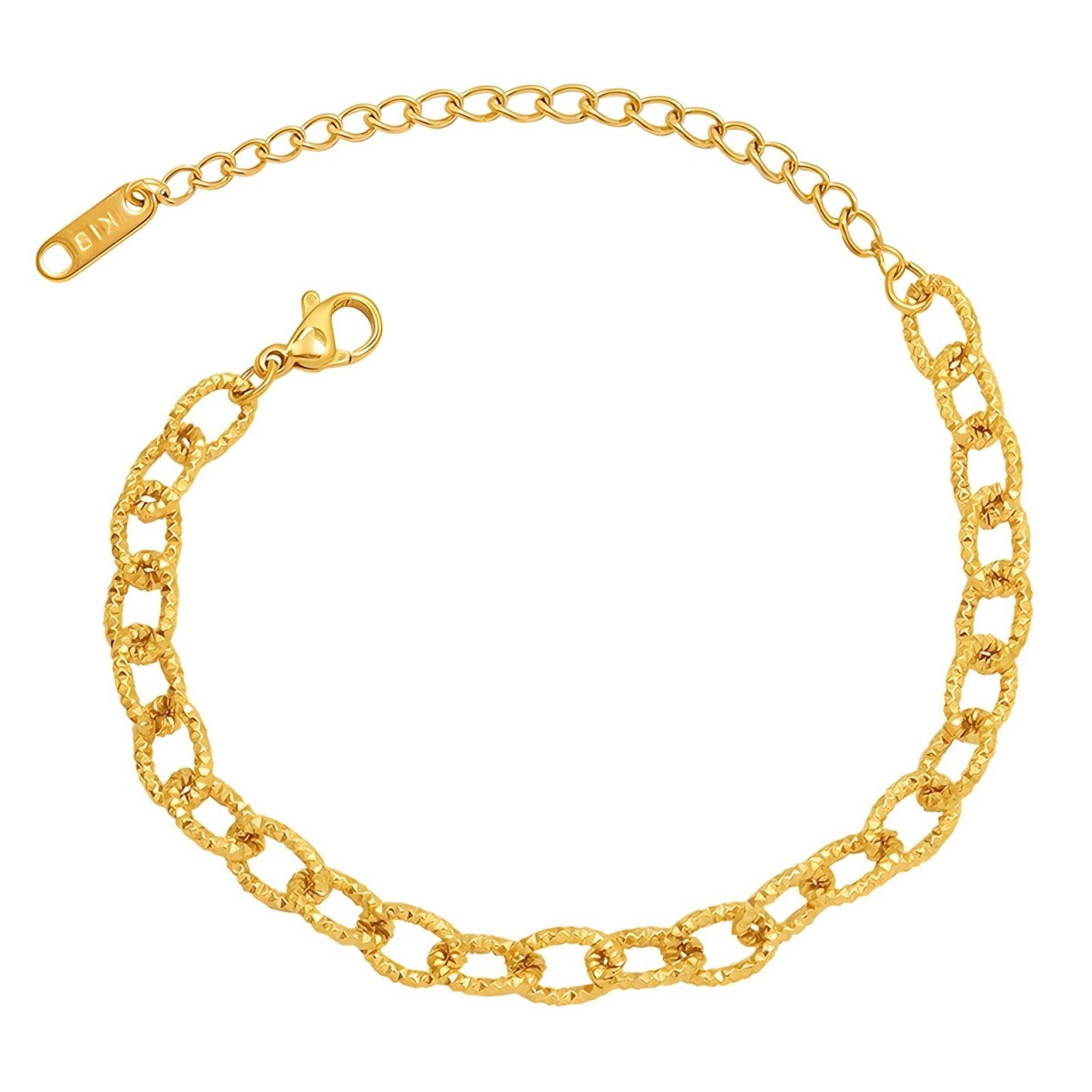 Bratara Universe din Inox placata cu AUR 18K