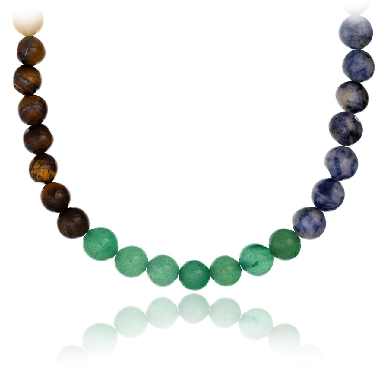 Colier Energy Chakra din AUR 14K si pietre semipretioase