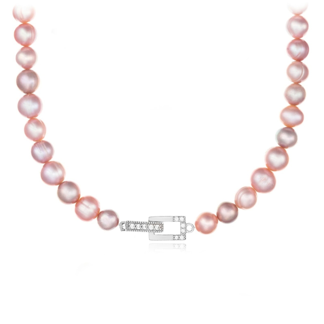 Colier Rose Pearls Exclusive din Argint 925 cu Perle de Cultura