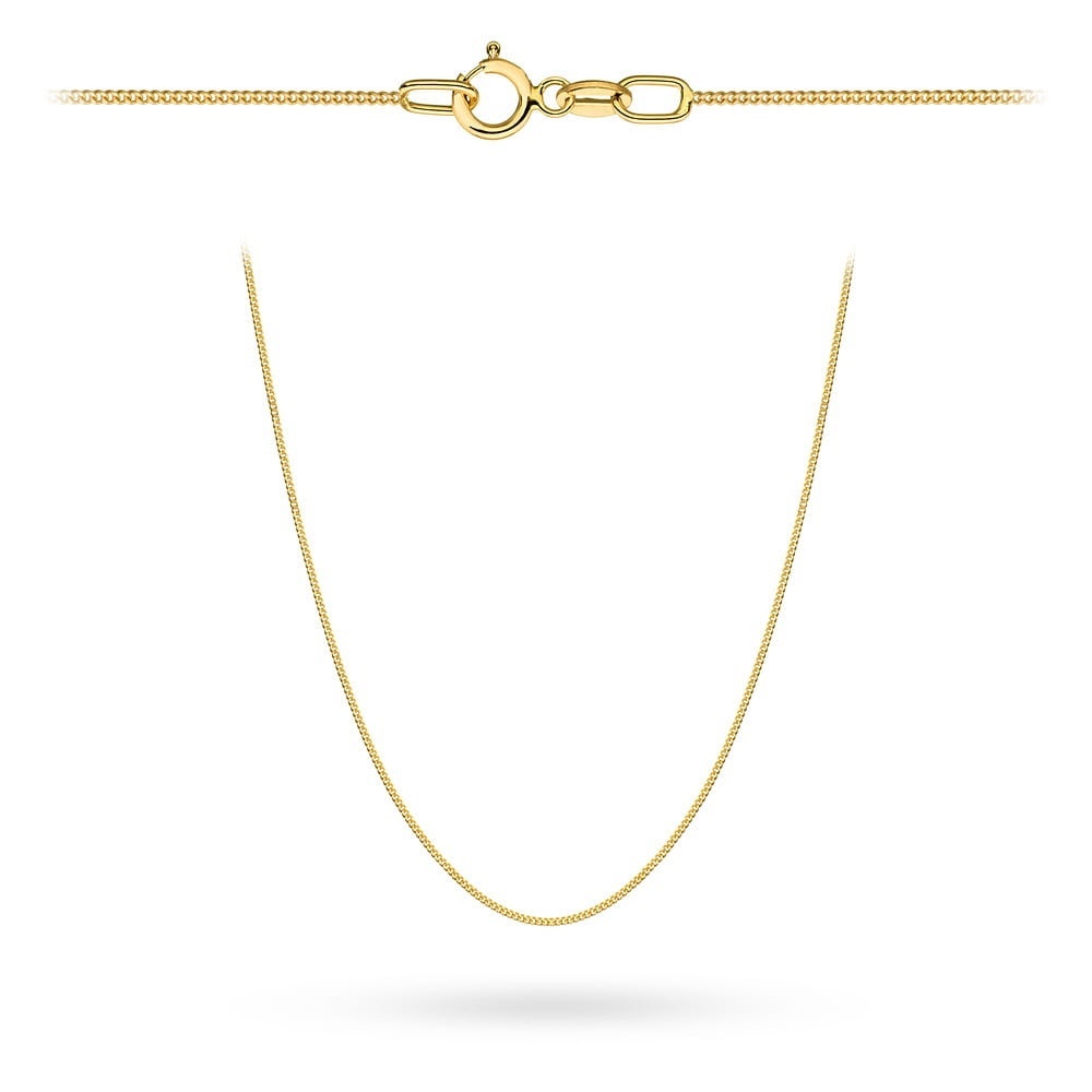 Lant Aur 14k, 42 cm