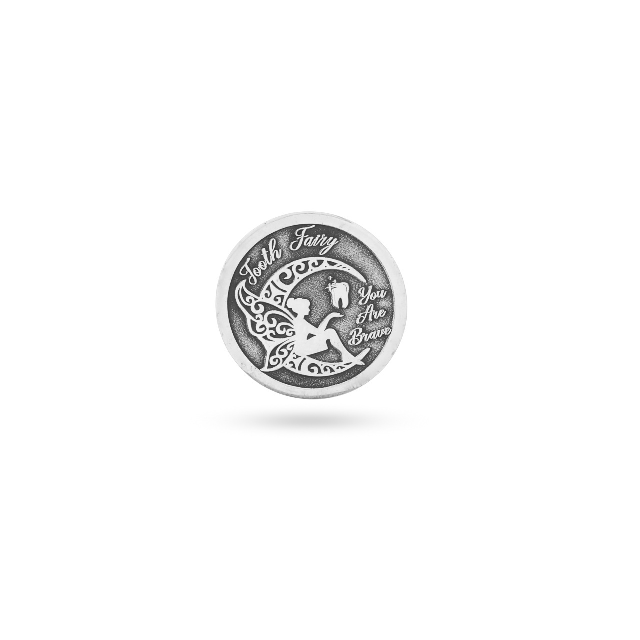 Moneda din Argint 2cm - Tooth Fairy