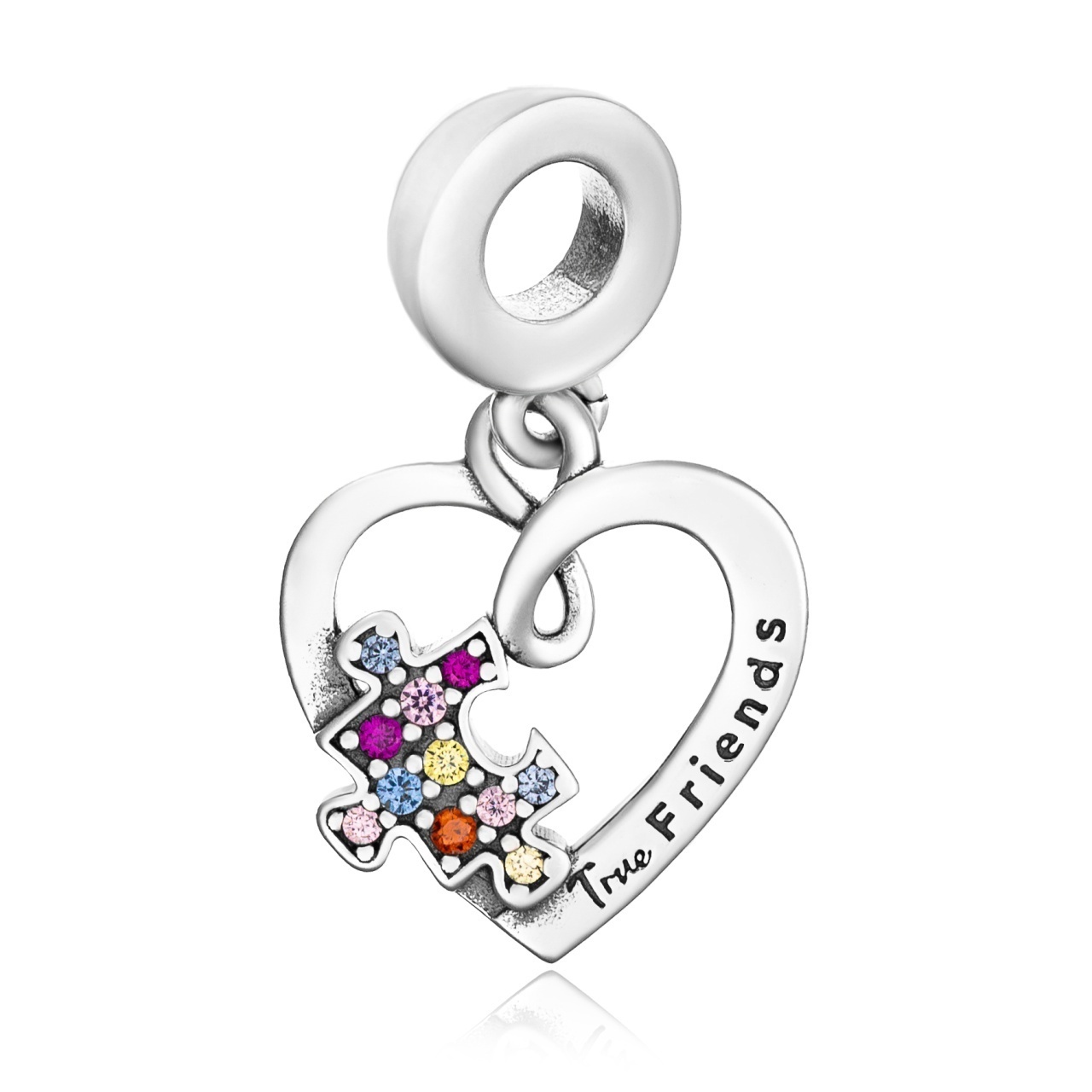 Set 2 Charm-uri din Argint 925 True Friends 6.2g