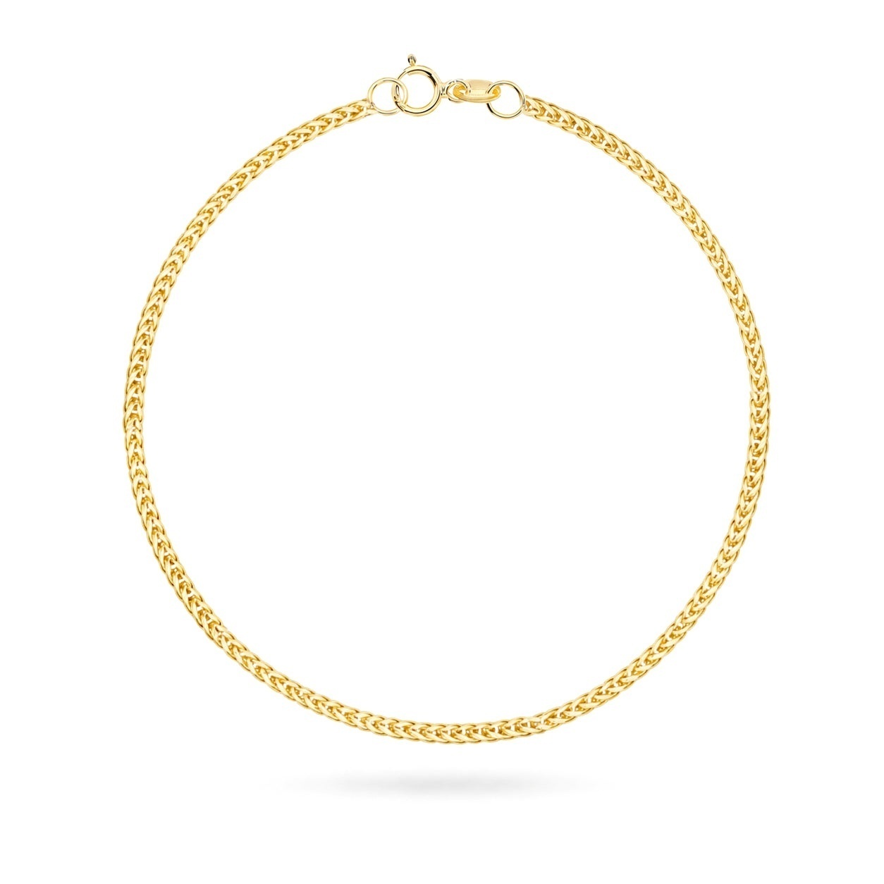 Brățară Din Aur 14K Splot Lisi Ogon - 045