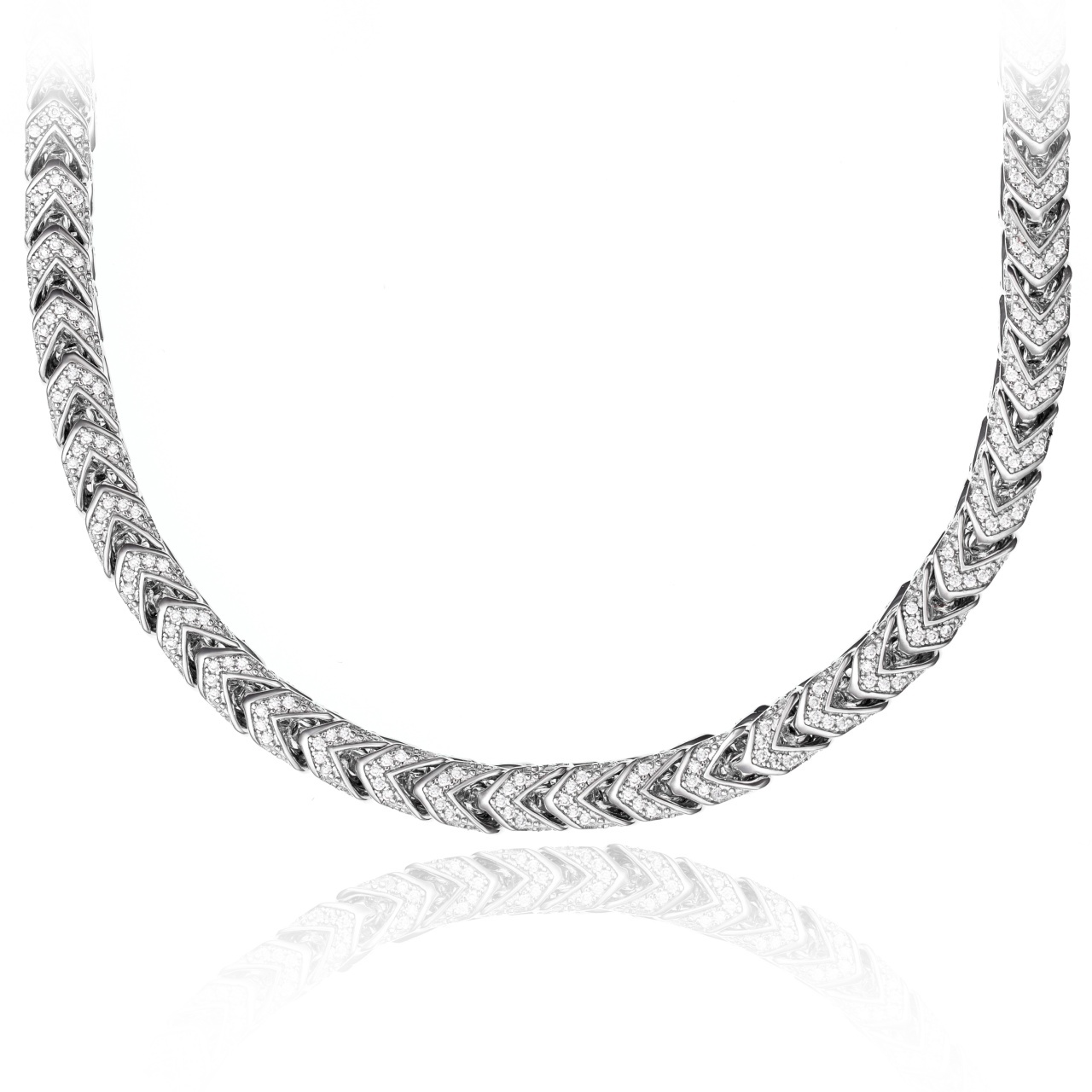 Colier Dazzling Square din argint 925