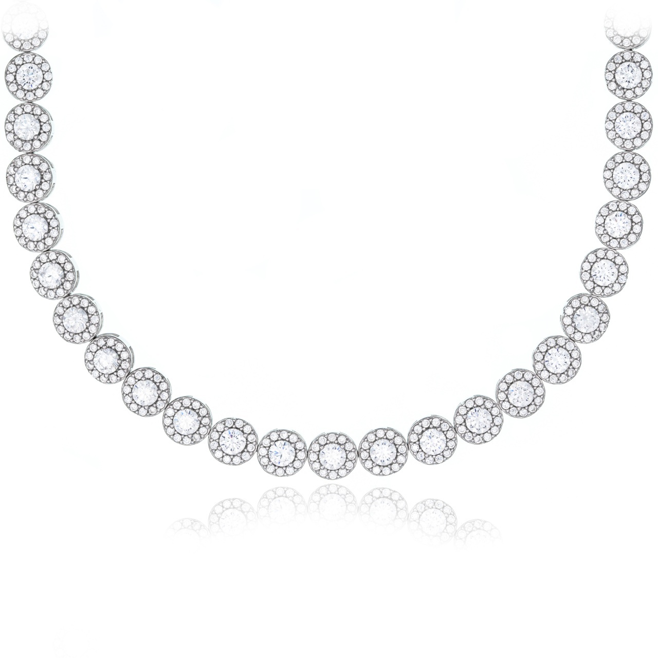Colier din argint 925 cu cristale Angel Collection
