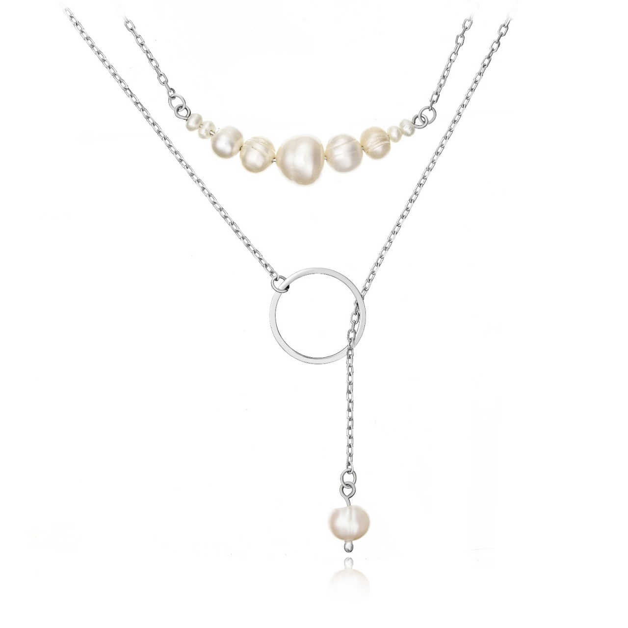 Colier Forever Pearls din Argint 925