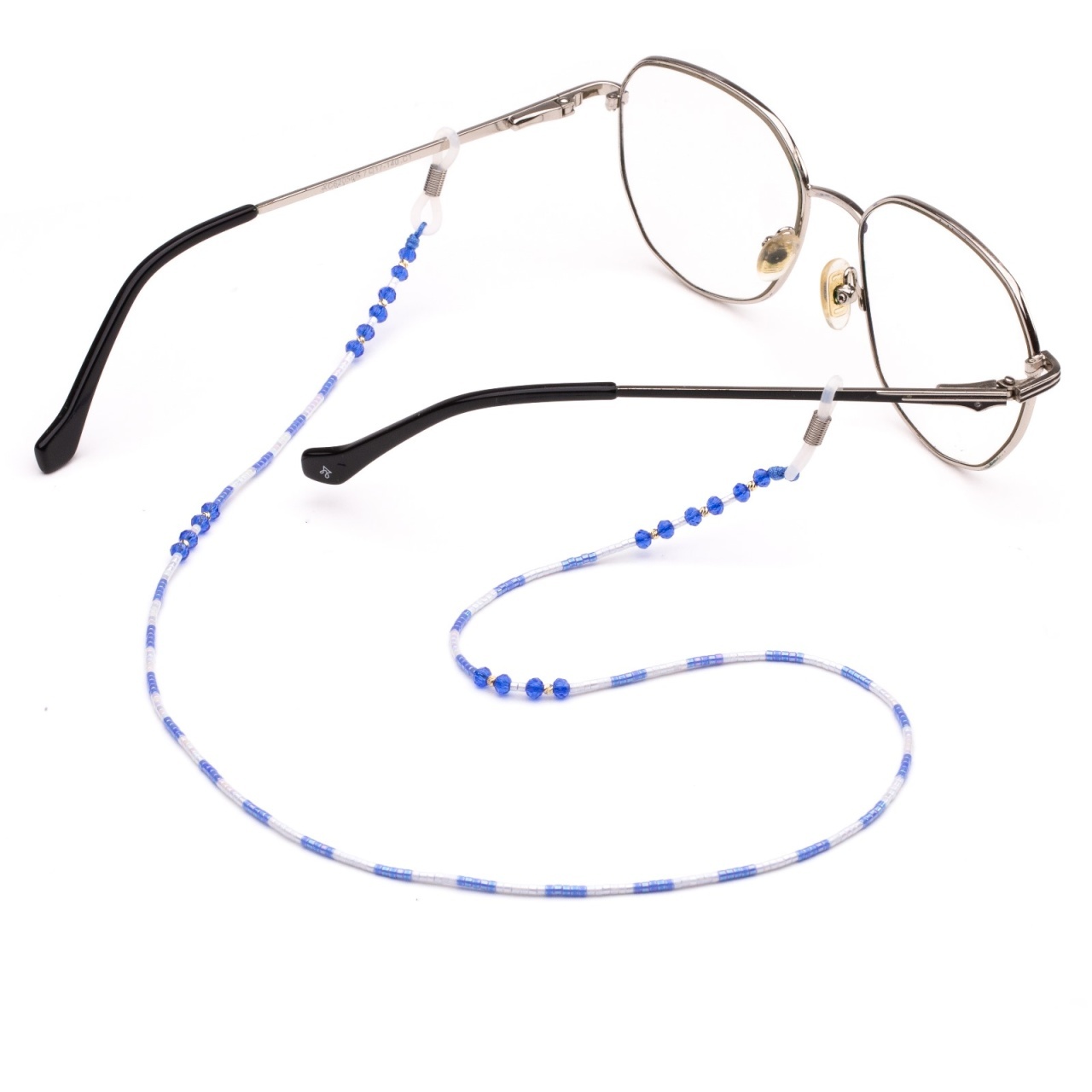 Lănțișor de copii - pentru ochelari, model Bluey cu bile din AUR 14K