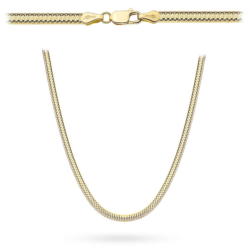 Colier Aur 14K Diamantat 3mm