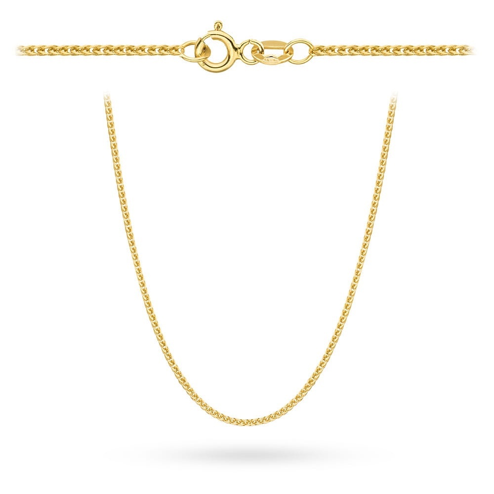 Lant Aur 14k, 50 cm