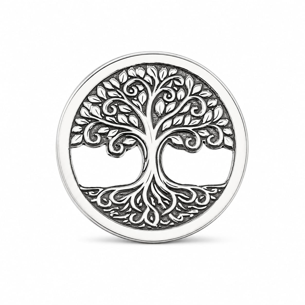 Pin personalizat din Argint 925 - Copacul Vieții