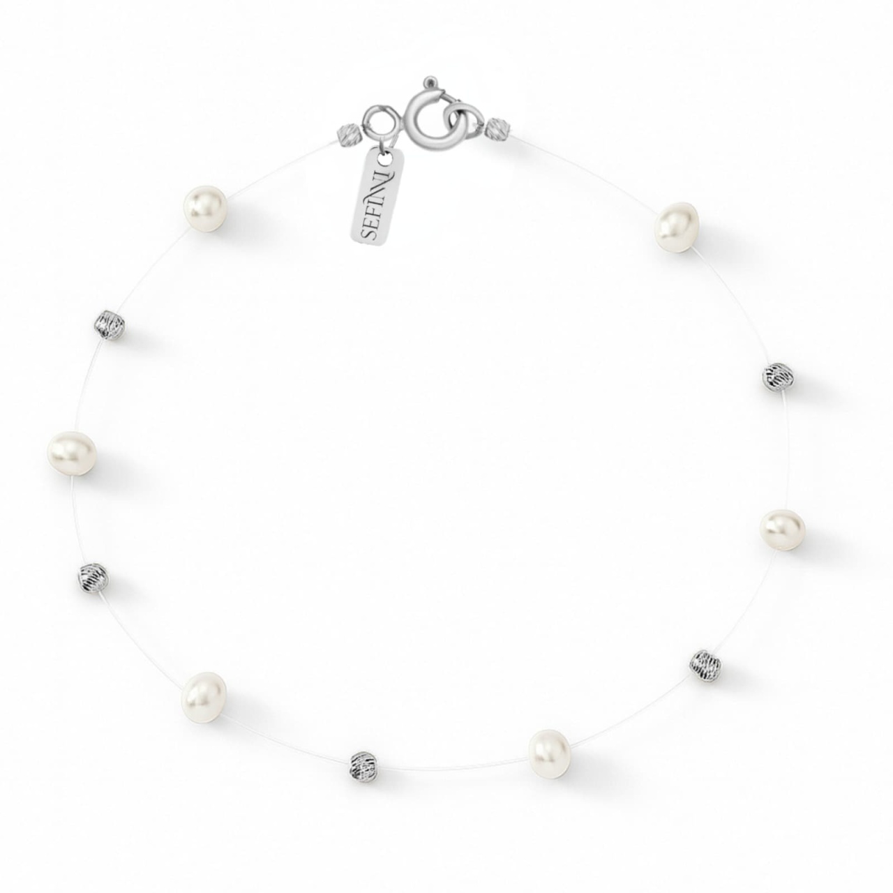 Brățară Silver Floating Pearls din Argint 925