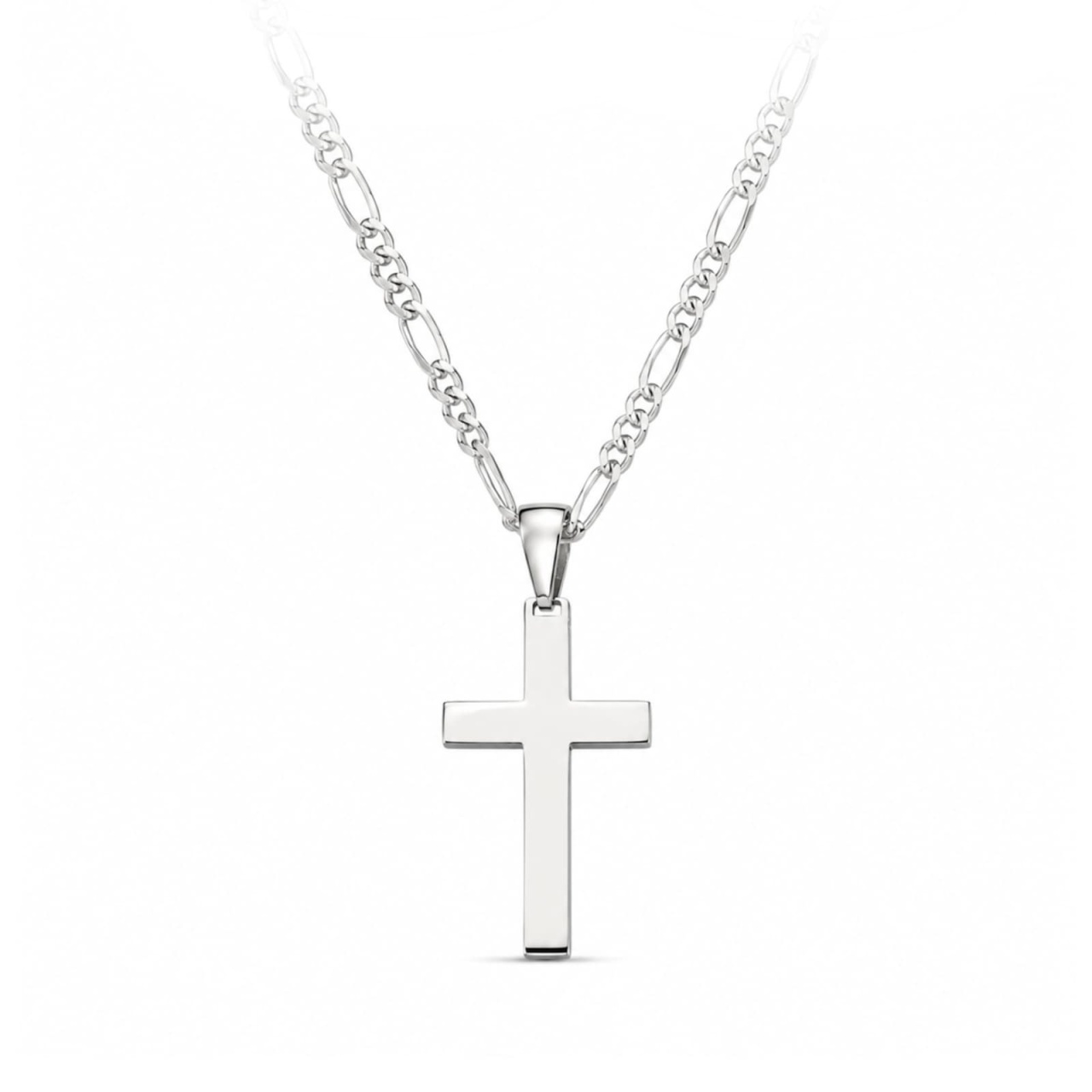 Colier din argint cu cruciulita personalizabila