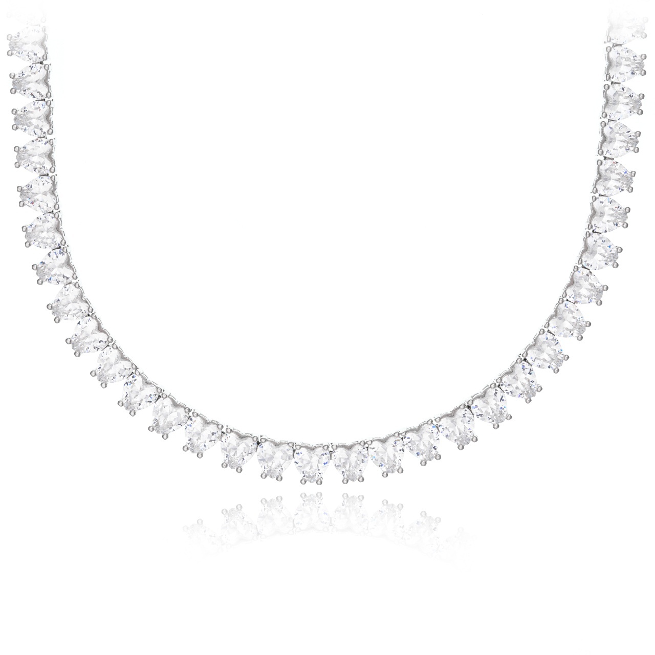 Colier Tennis Cupid din argint 925