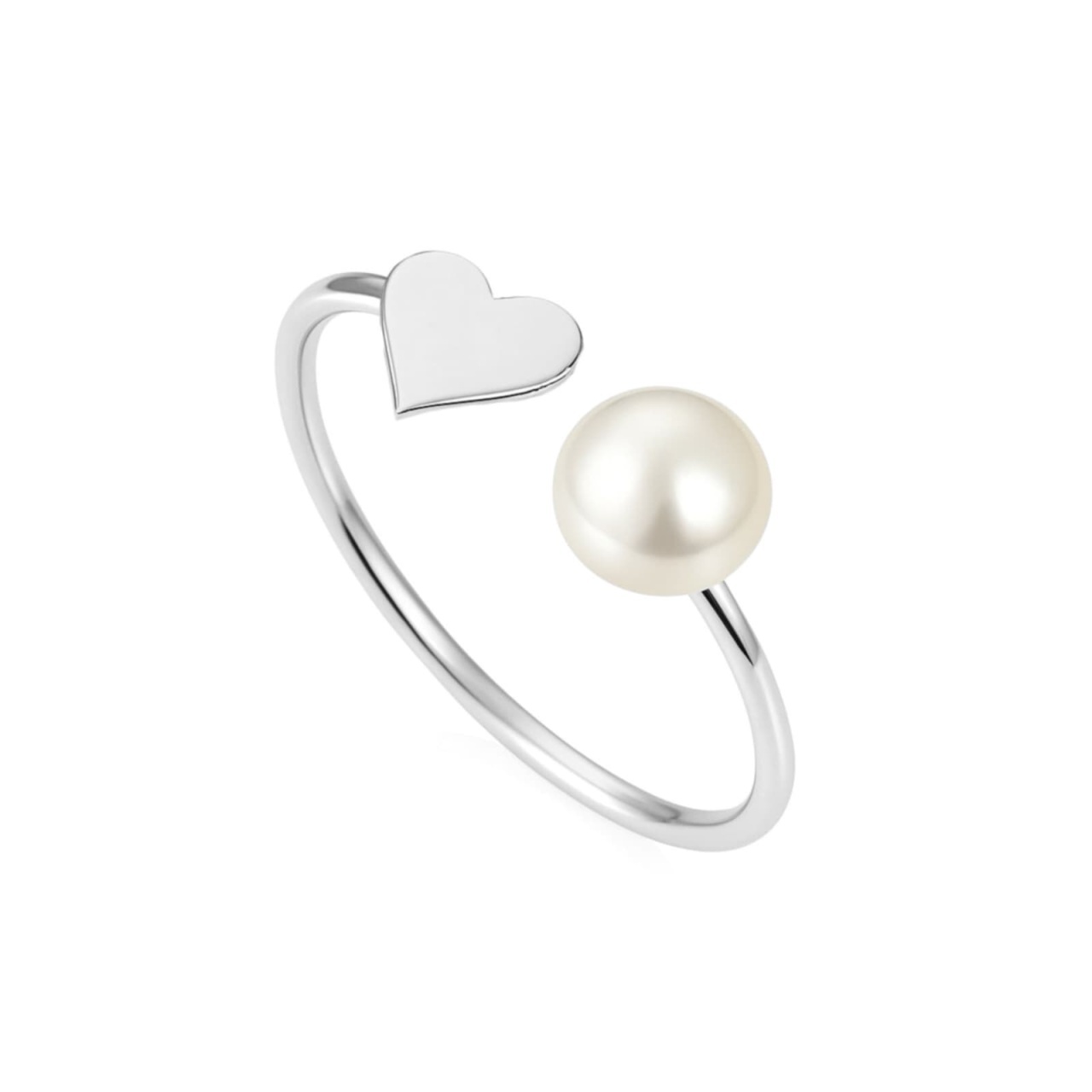 Inel Love Pearl din Argint 925 și Perla de Cultura
