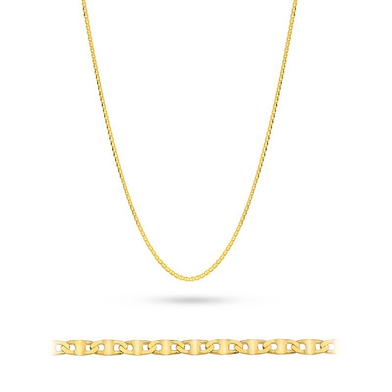 Lant Aur 14k, 50 cm